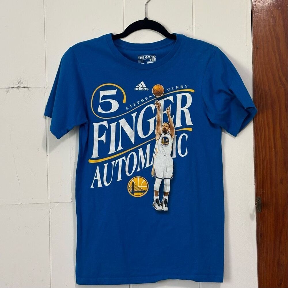 Adidas Stephen Curry Warriors Graphic T-Shirt Small